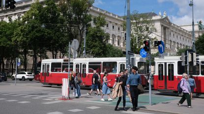 Downtown Vienna, Austria, is seen in May 2024.