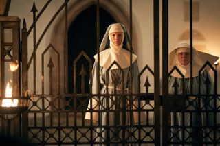 Sister Agatha (Dolly Wells) with Mother Superior (Joanna Scanlan) in BBC1's Dracula