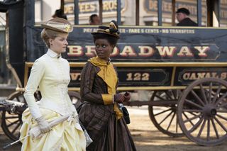 Louisa Jacobson and Denée Benton in 'The Gilded Age'.