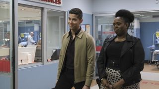 Brandon Larracuente and Bria Henderson in The Good Doctor