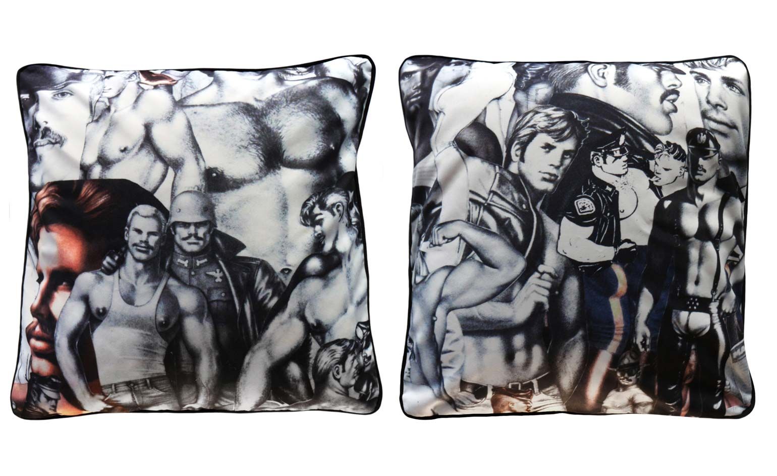 A set of three pillows