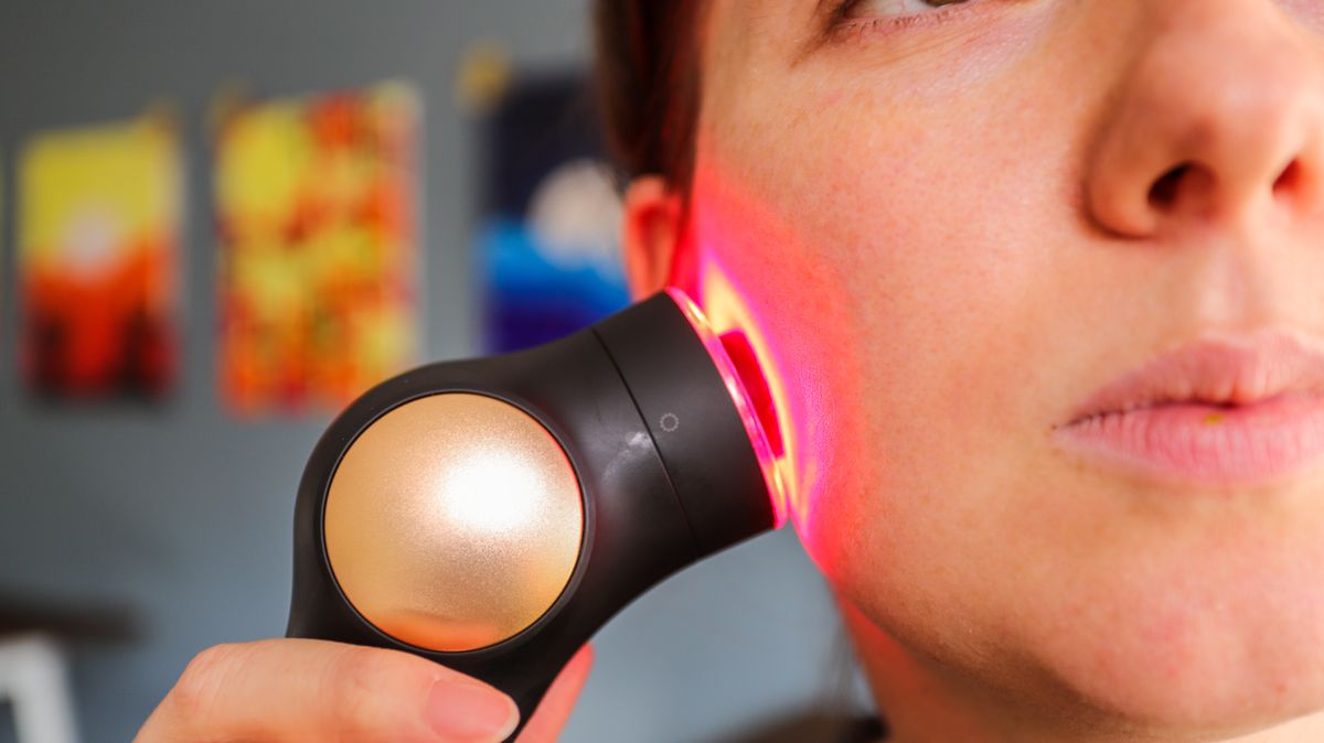 This Theragun for the face is the allinone skincare tool I never knew