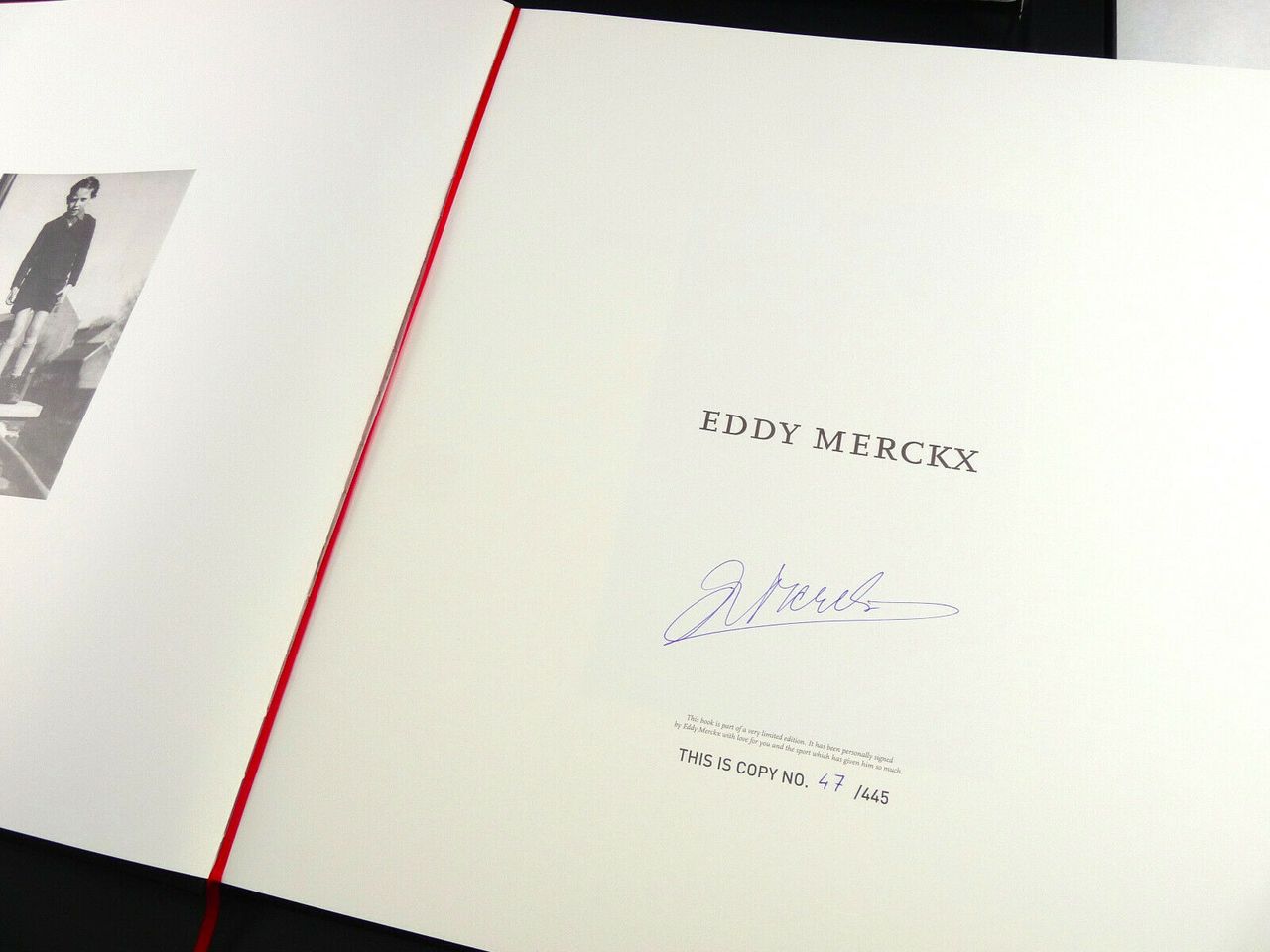 Merckx's signature