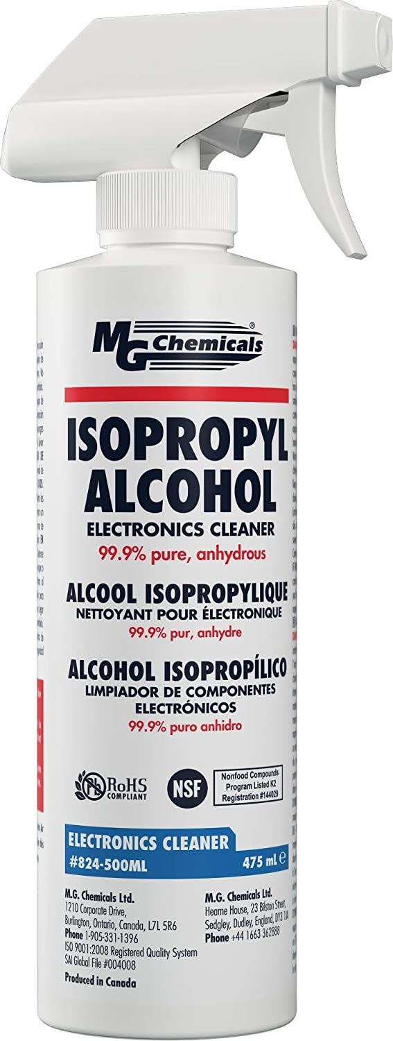 Isopropyl Alcohol Electronics Cleaner