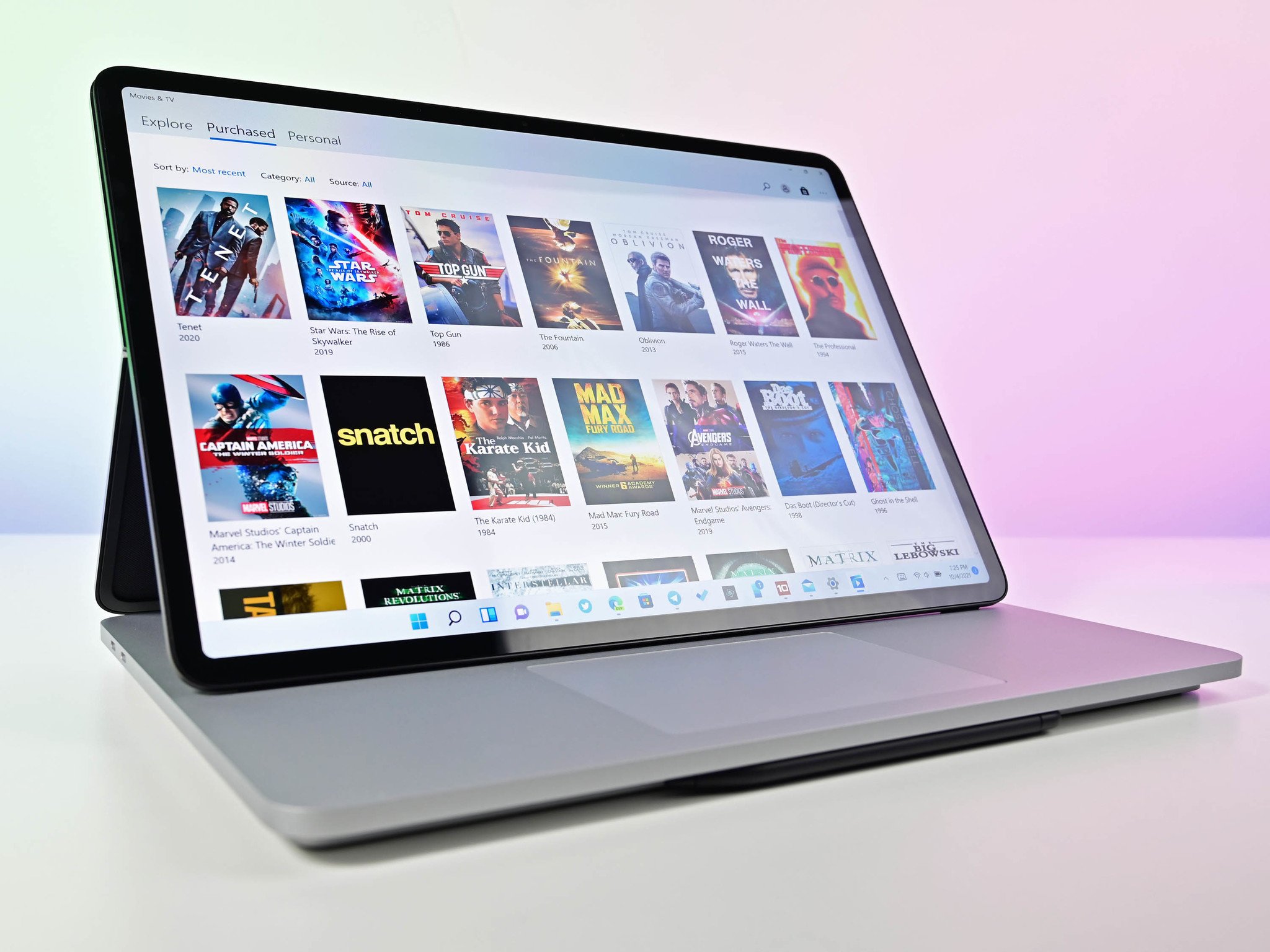 Surface Laptop Studio Movies & TV
