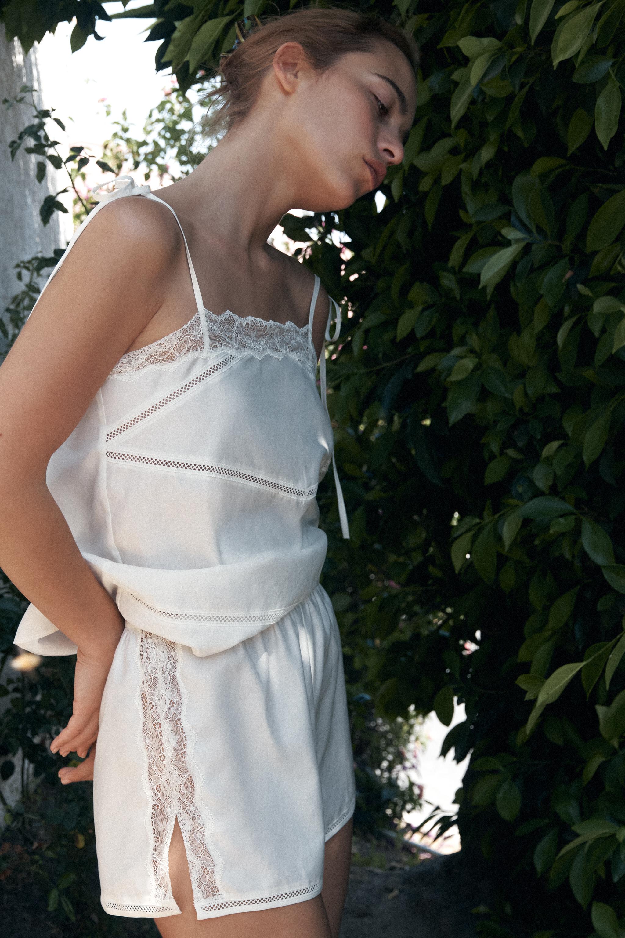 Lace Entredoux Shorts