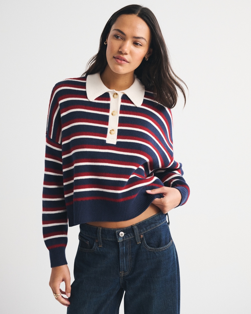 &amp;nbsp;rugby Polo Sweater