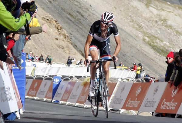Frank Schleck escaped to take second.