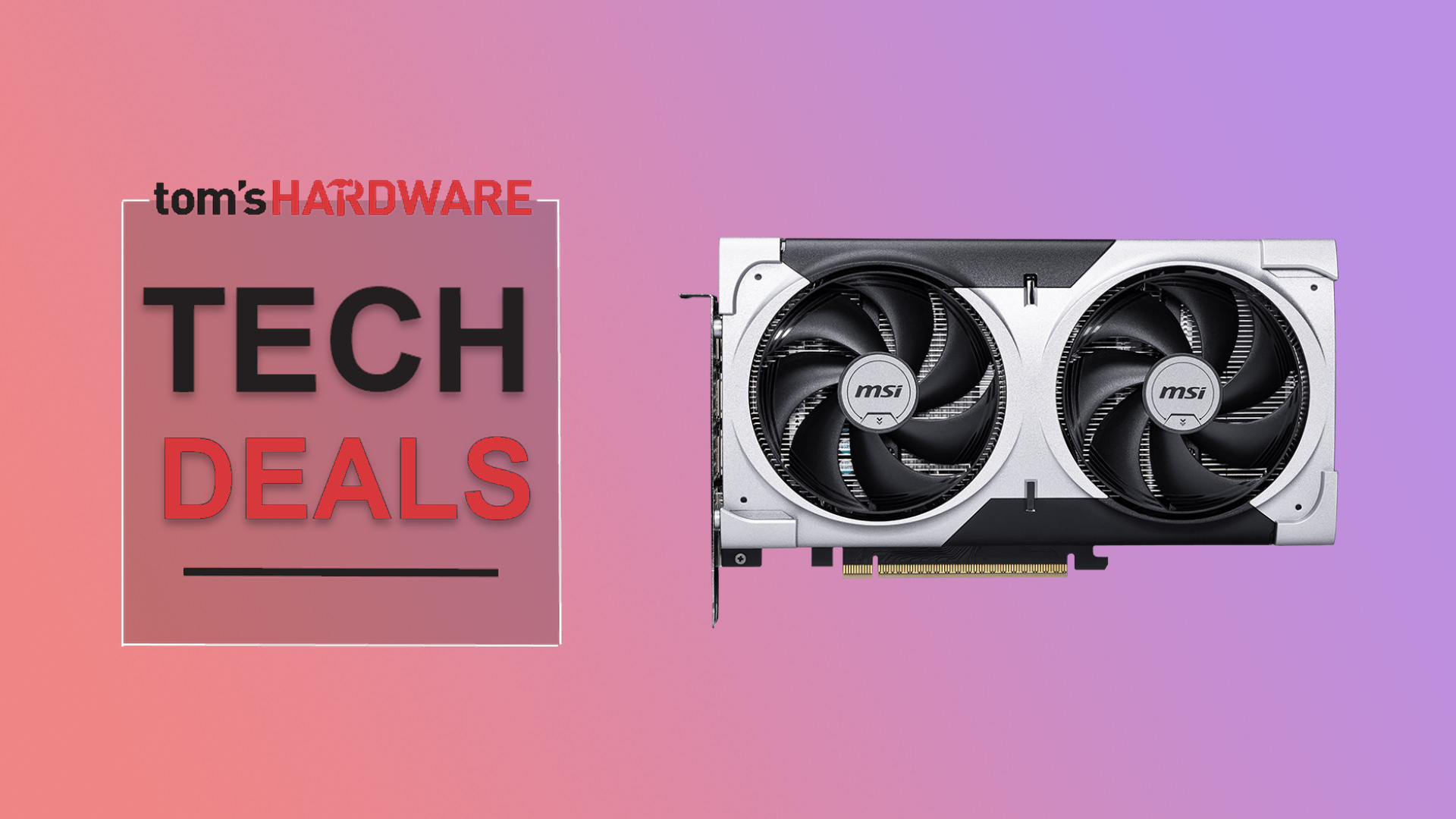 Deals post feature image for the MSI GeForce RTX 5060 Ti 8GB Ventus 2X OC Plus