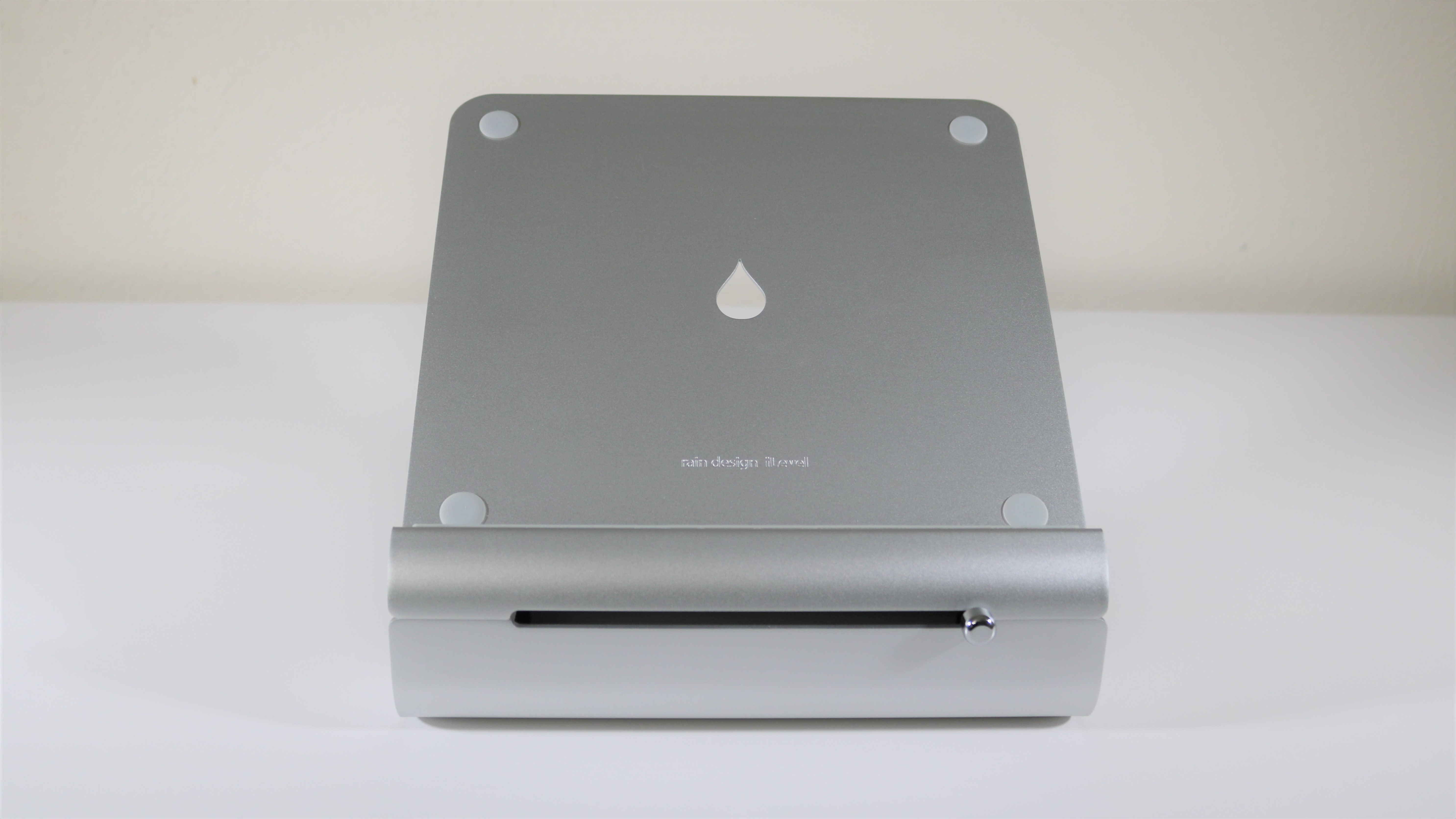 ILevel Adjustable Laptop Stand - Slide To Raise Screen Height For Better Posture, Aluminum Design
