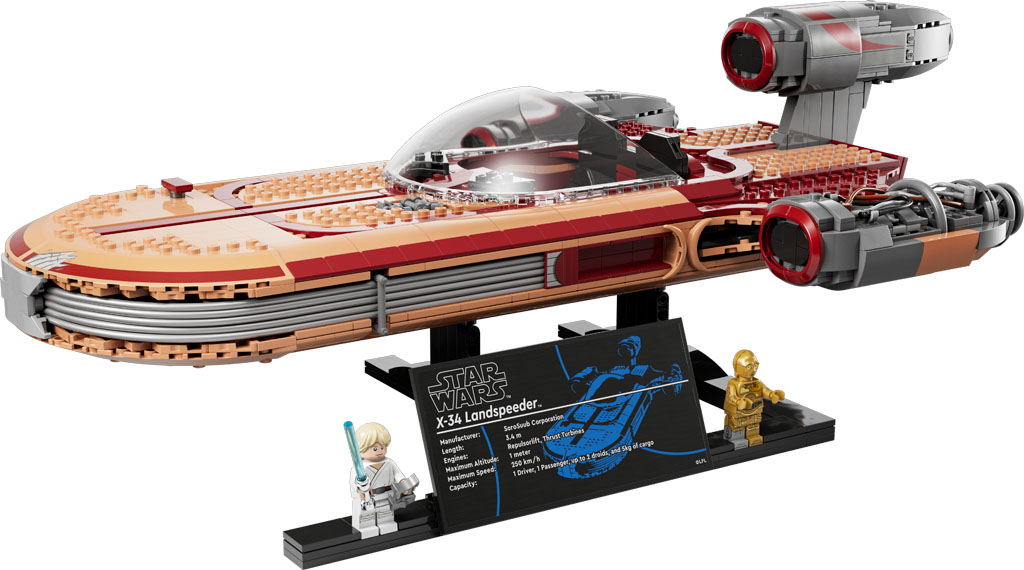 This LEGO Star Wars Landspeeder has gone to the top of our wantlist