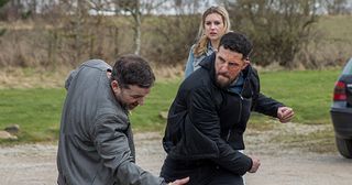 Ross Barton tracks down Simon’s drug mate, Connor. He smashes his fist into Connor's face but soon Ross is drawn into Connor’s drug dealing world in Emmerdale.