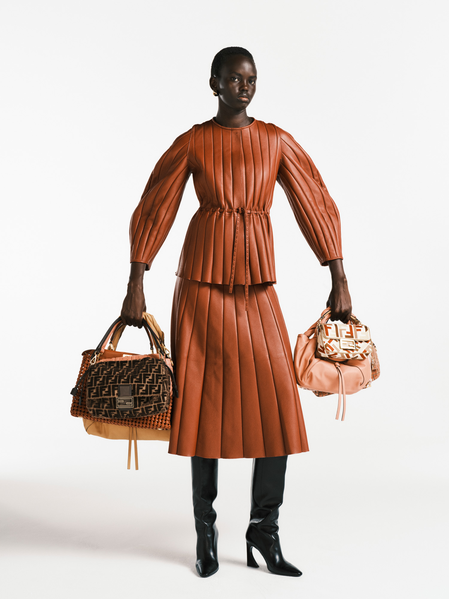 Fendi A/W 2025 100th Anniversary Collection by Silvia Venturini Fendi