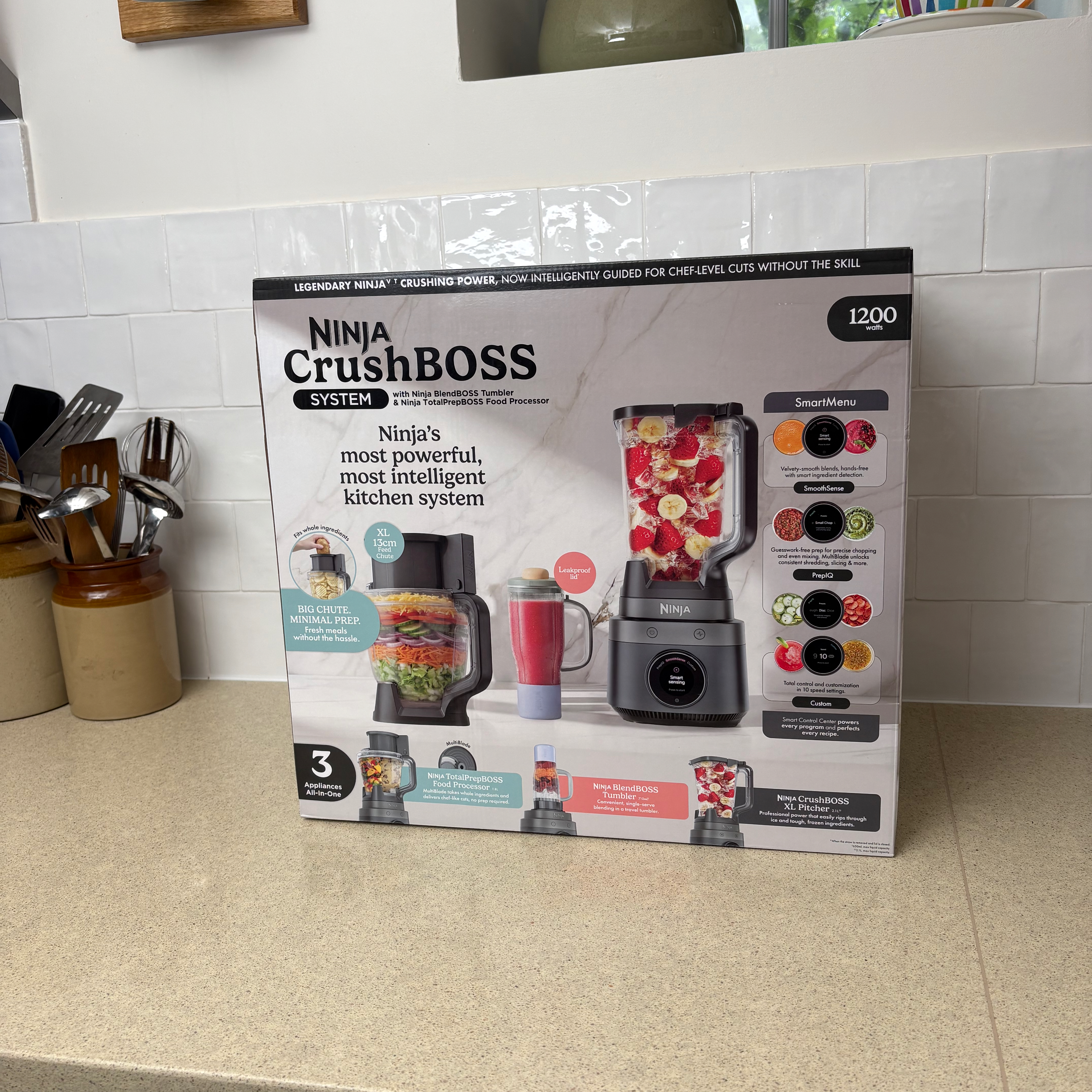 Testing the Ninja CrushBoss Blending System