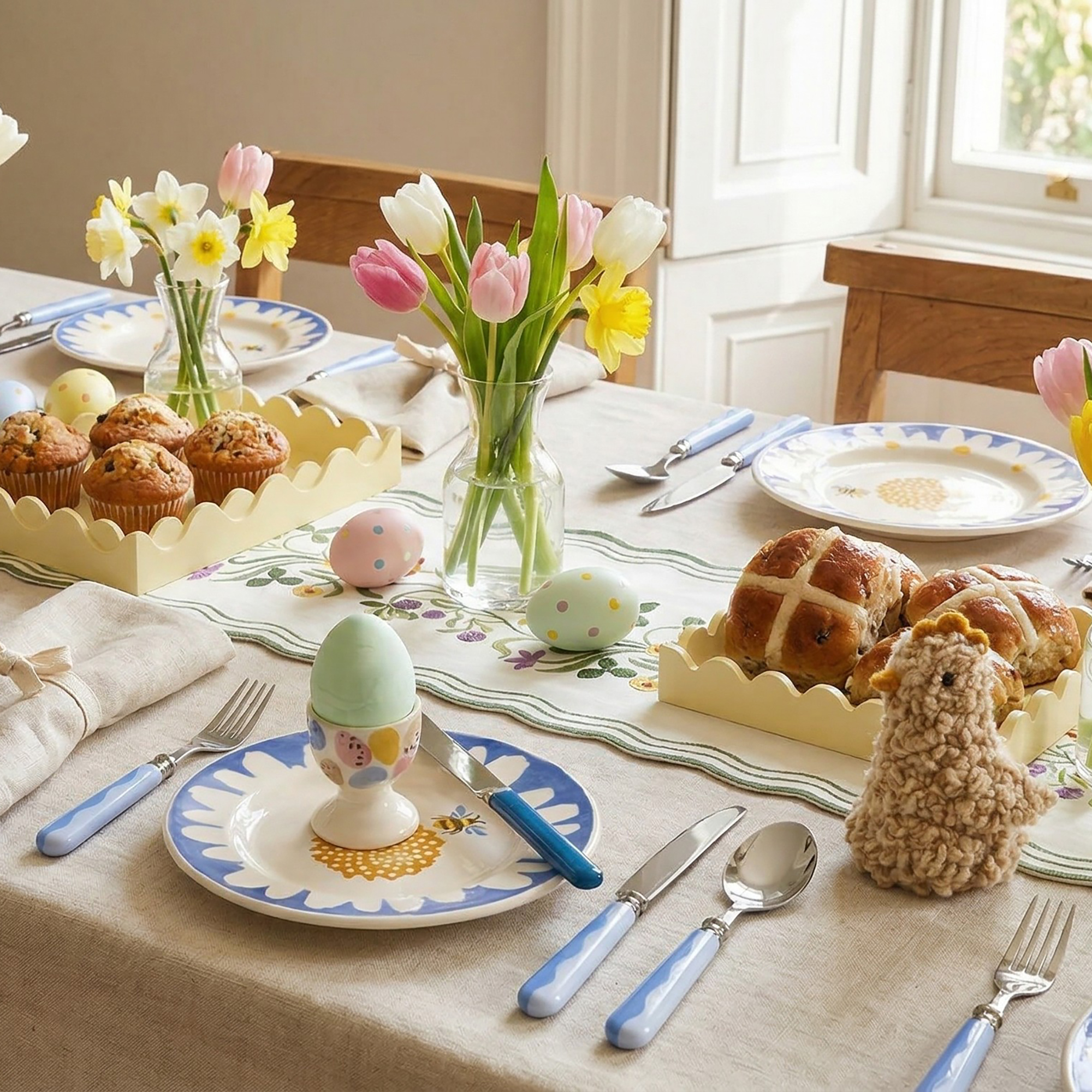 Easter tablescape