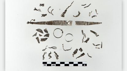 In the ninth century A.D., this treasure might have bought half a cow.