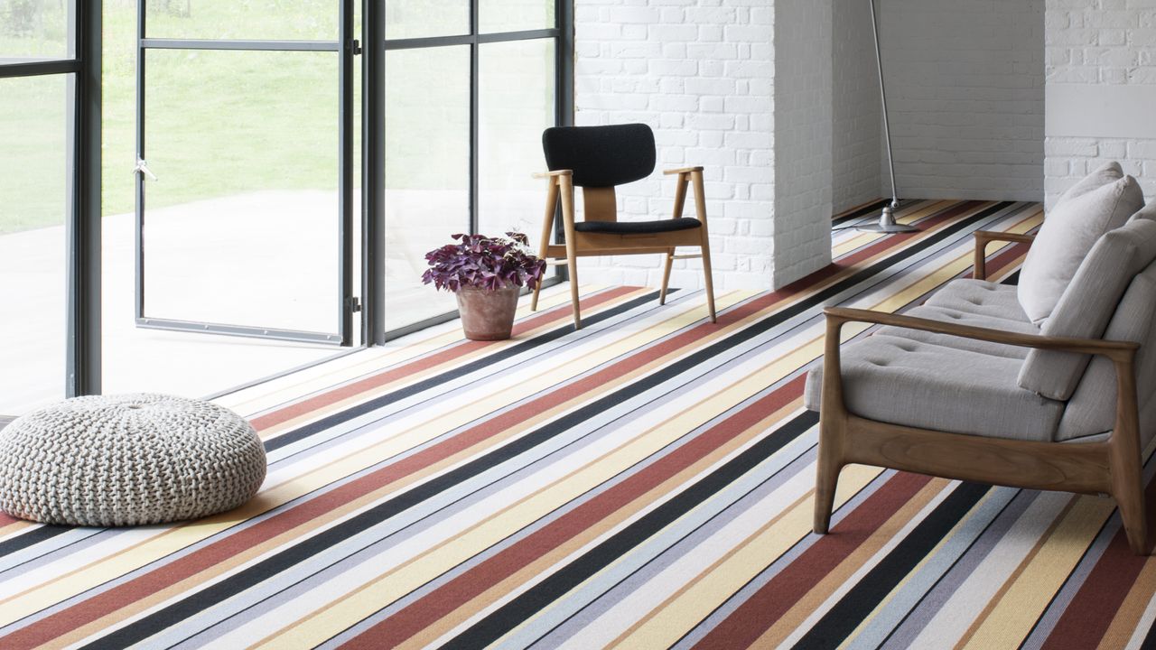 Patterned carpets are in style again, and it&#039;s the unexpected craze we didn&#039;t realize we needed until we saw how good it looks