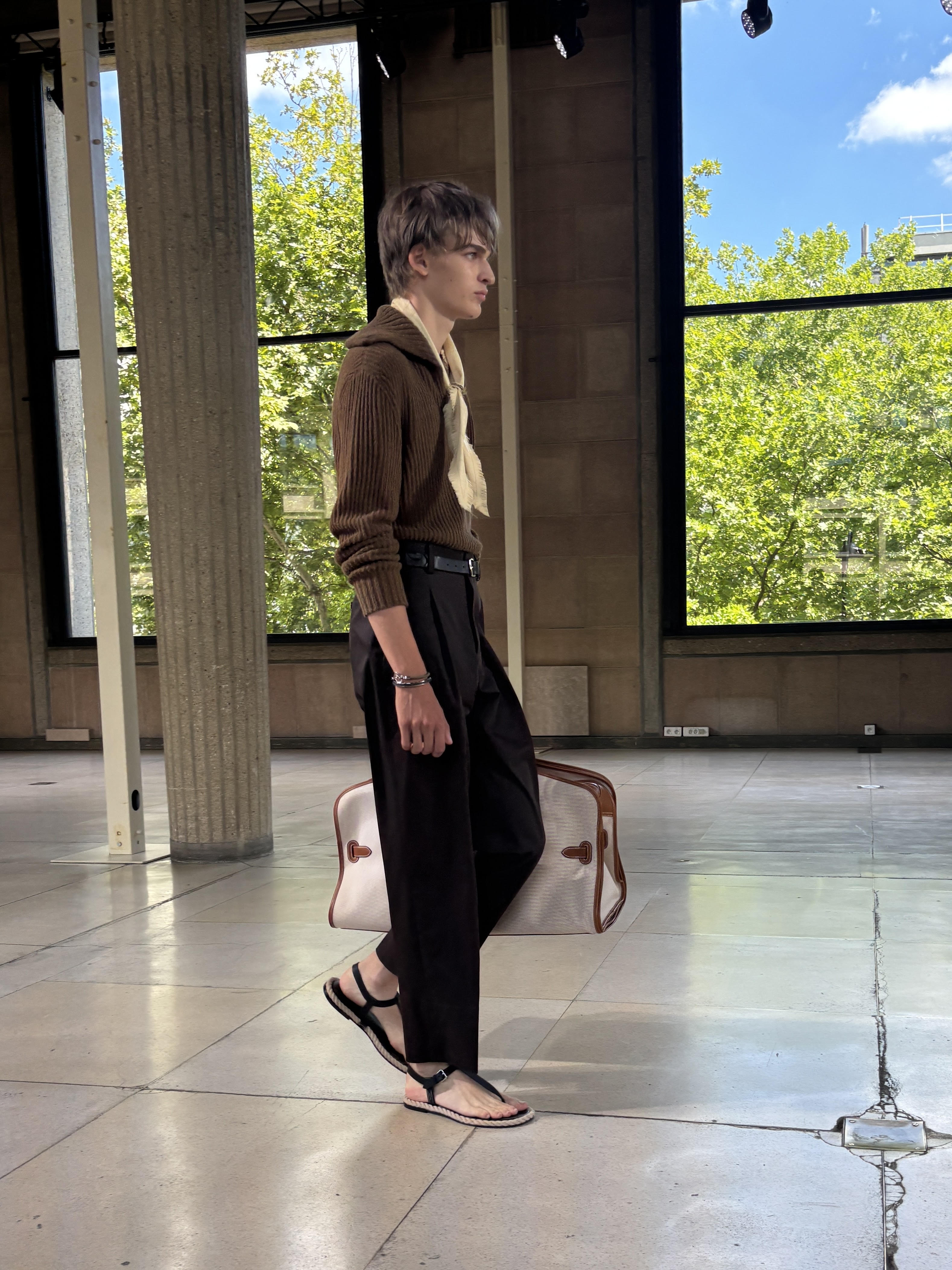 Hermès runway at Paris Fashion Week S/S 2026