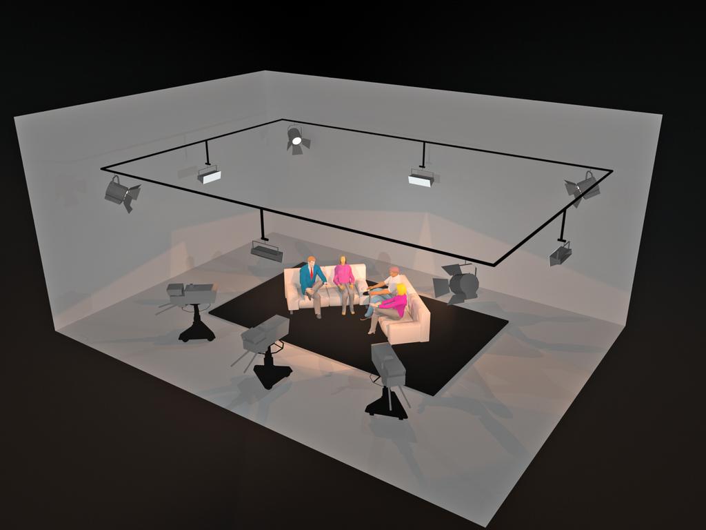 The Basis of Three Point Lighting, and A Simple Method For Lighting The ...
