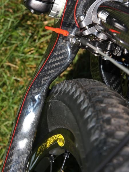 Unfortunately, tire clearance on the new Alma appears to be lacking.
