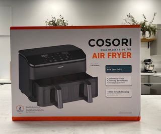Cosori Dual Drawer Air Fryer box