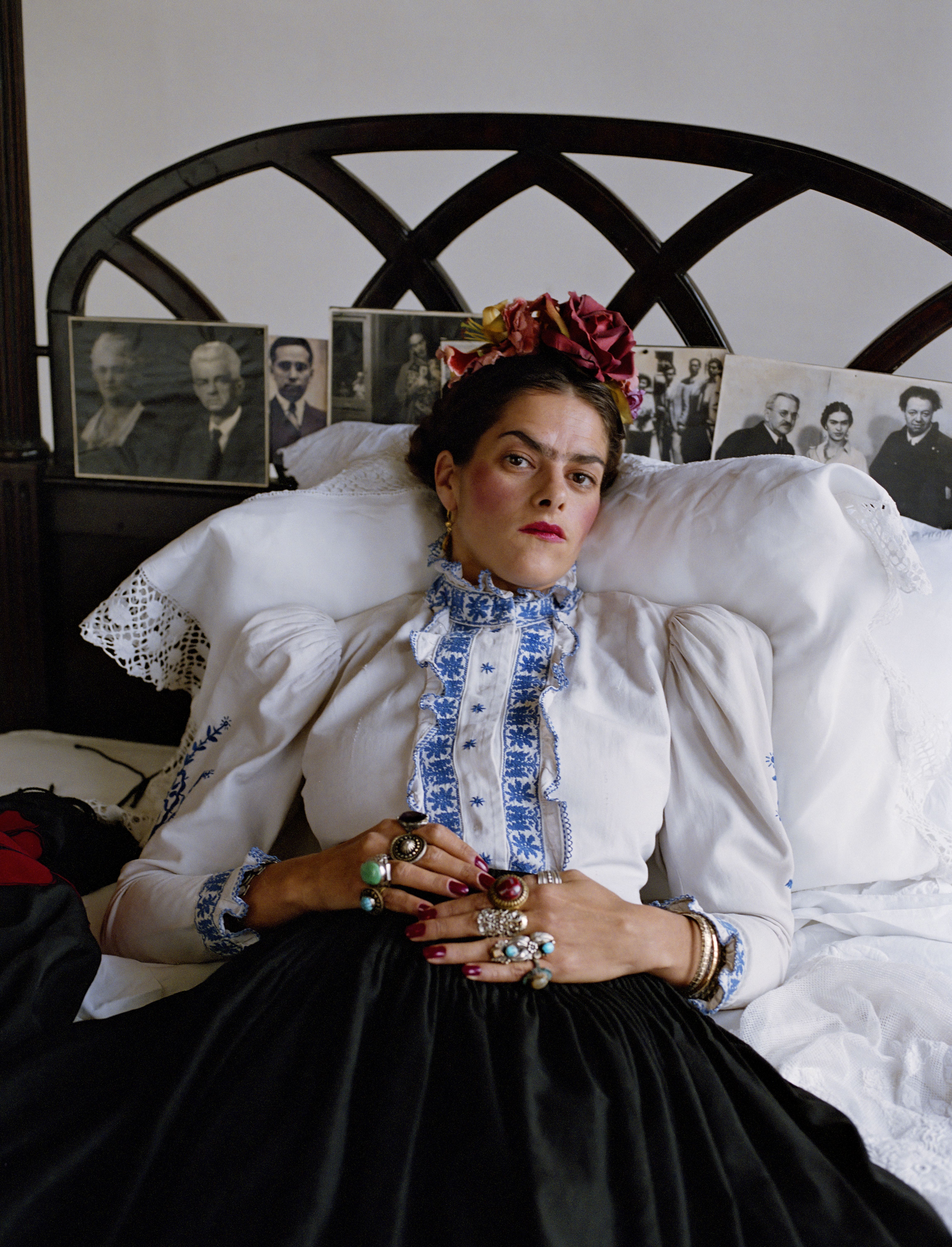 Frida Kahlo portrait artwork