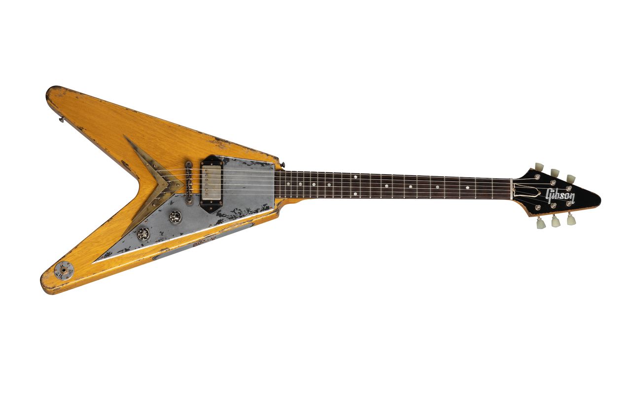 Gibson's Leo Scala Hybrid Flying V