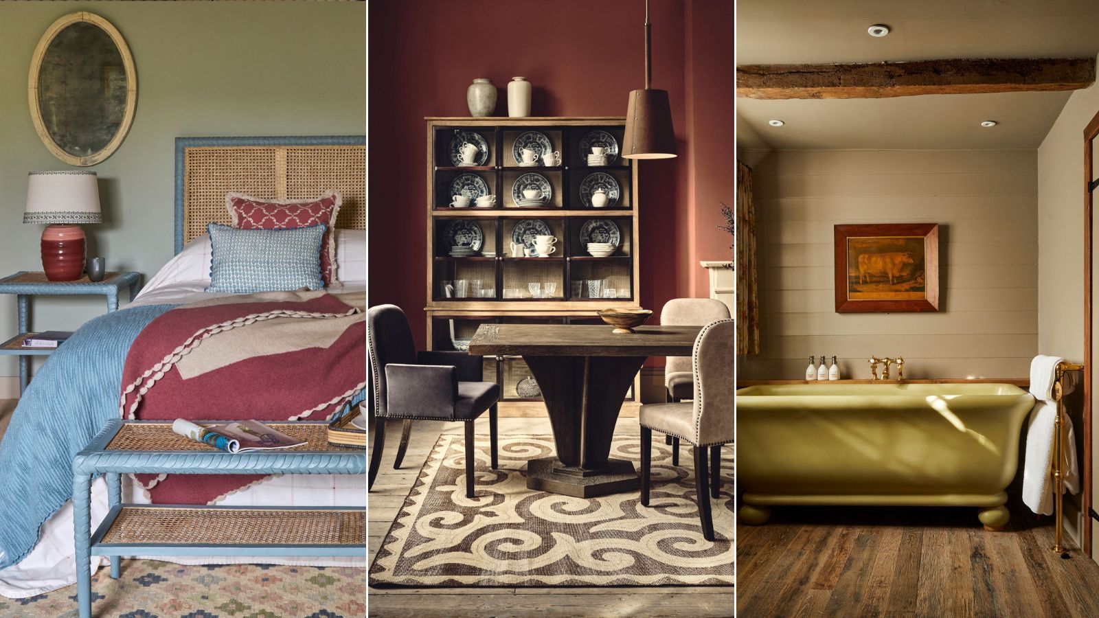 These are 6 colors that always work with farmhouse style interiors ...