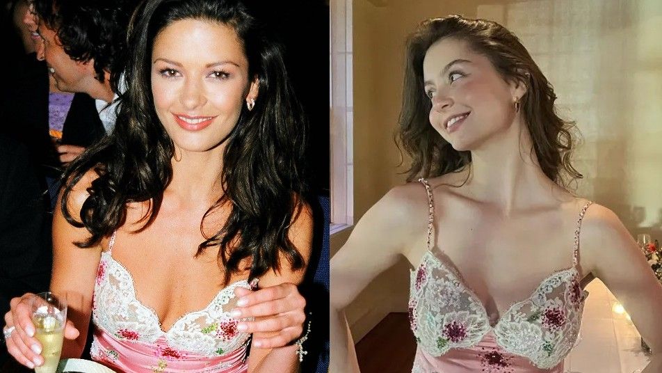 Catherine Zeta-Jones and Carys Douglas