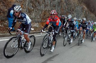 Andy Schleck in action at the Giro del Friuli