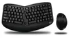 Adesso Tru-Form Wireless Ergo Mini Keyboard and Mouse