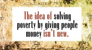 the idea of solving poverty
