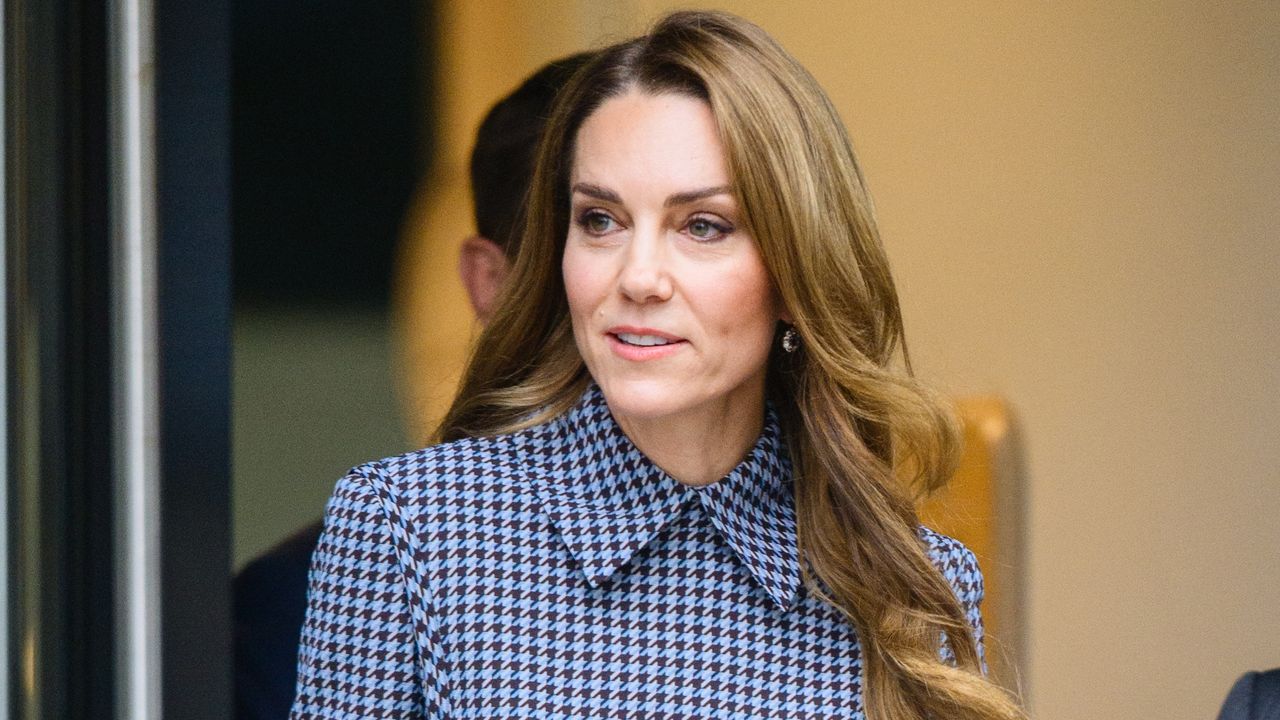 Catherine, Princess of Wales arrives to visit children's mental health charity Anna Freud at Anna Freud Centre on November 27, 2025