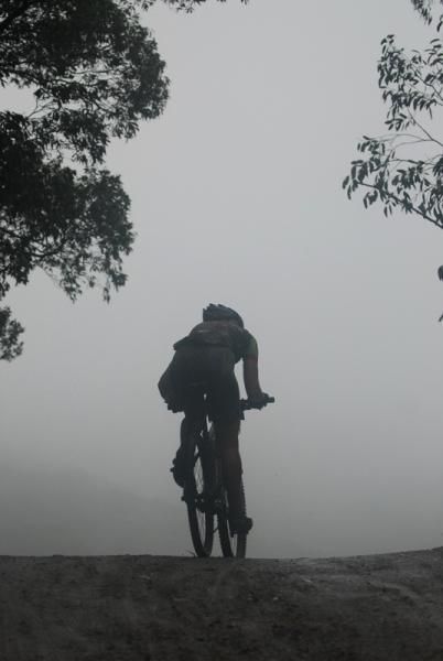 Therese Rhodes heads to the crest of what seemed to look like the end of the earth