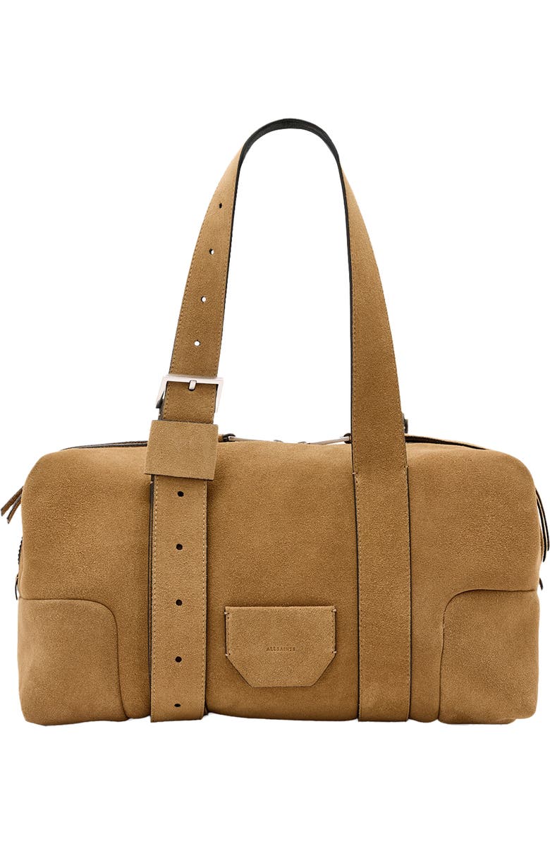 Ares Suede Shoulder Bag