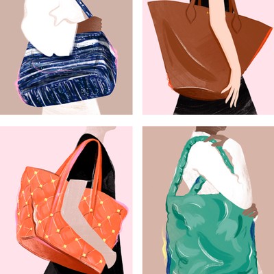 Women Tassel Large Capacity Tote Handbags Shoulder Bags - Power Day Sale