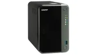 QNAP TS-253D NAS drive on white background