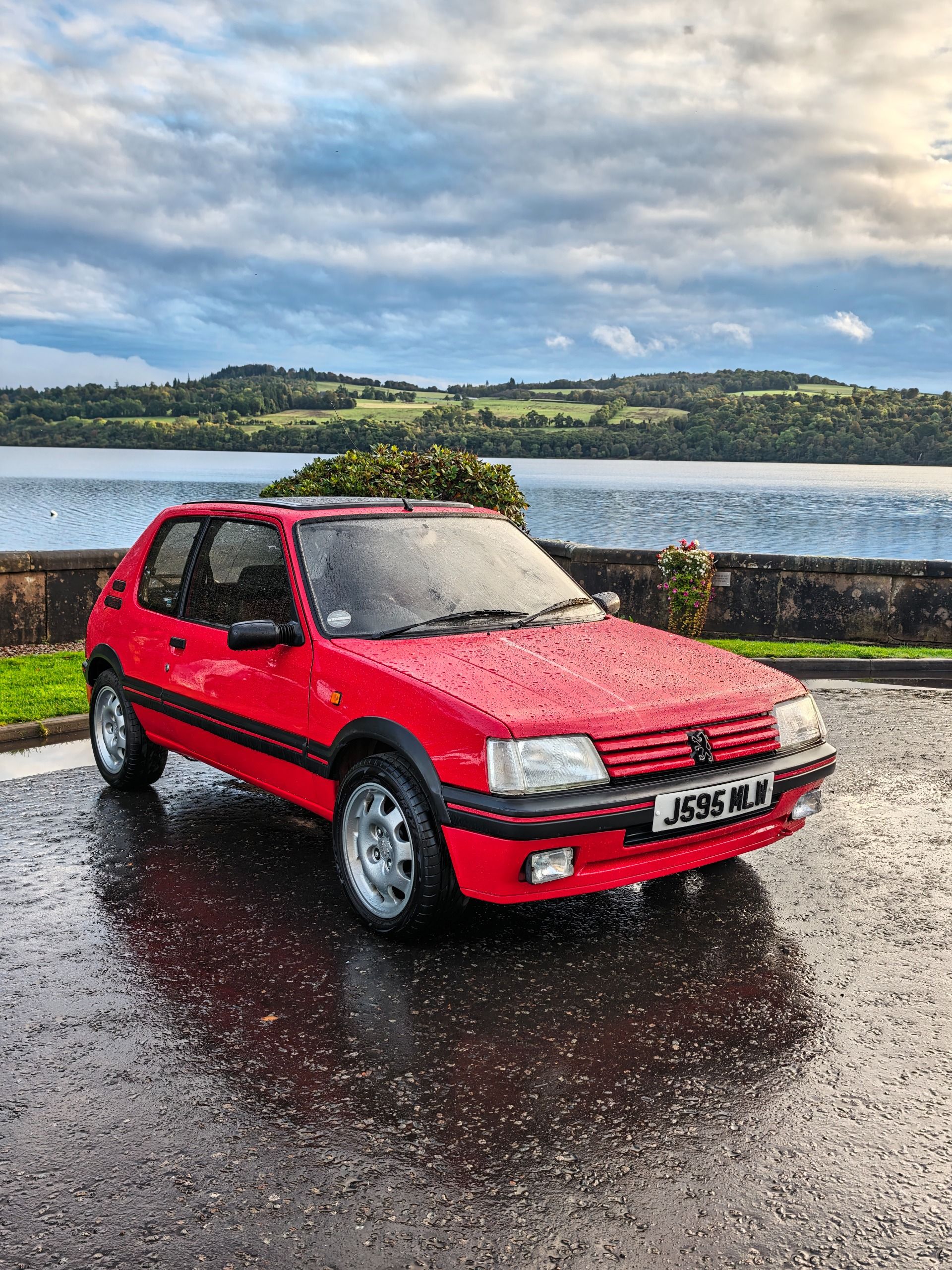 The original Peugeot 205 GTi from the 1980s