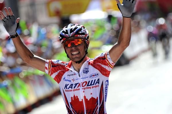 Joaquim Rodriguez showed fine form on stage 5