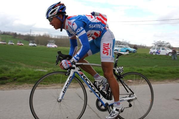 Chinese rider Ji Cheng (Skil Shimano).