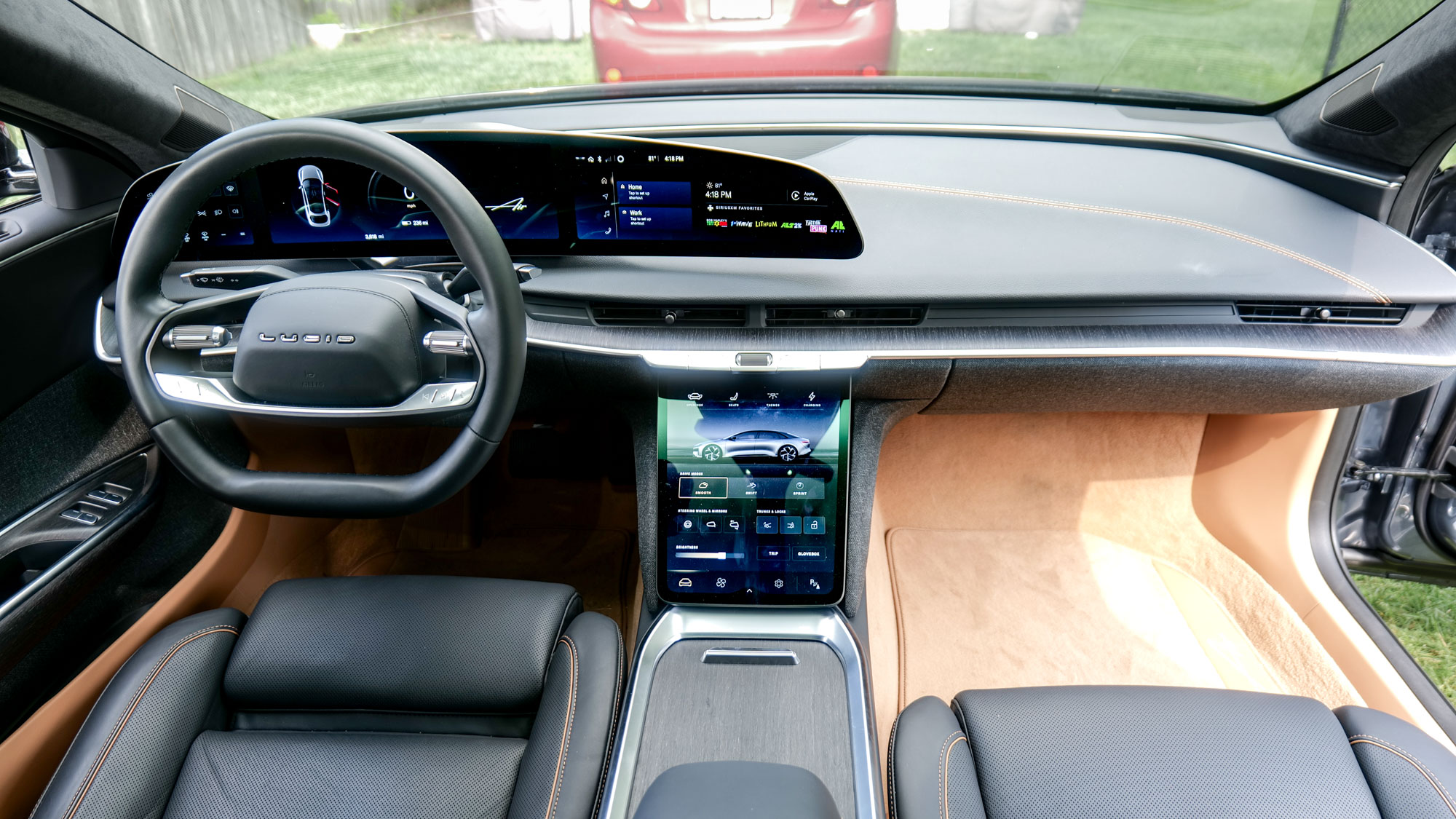 2025 Lucid Air Touring test drive.