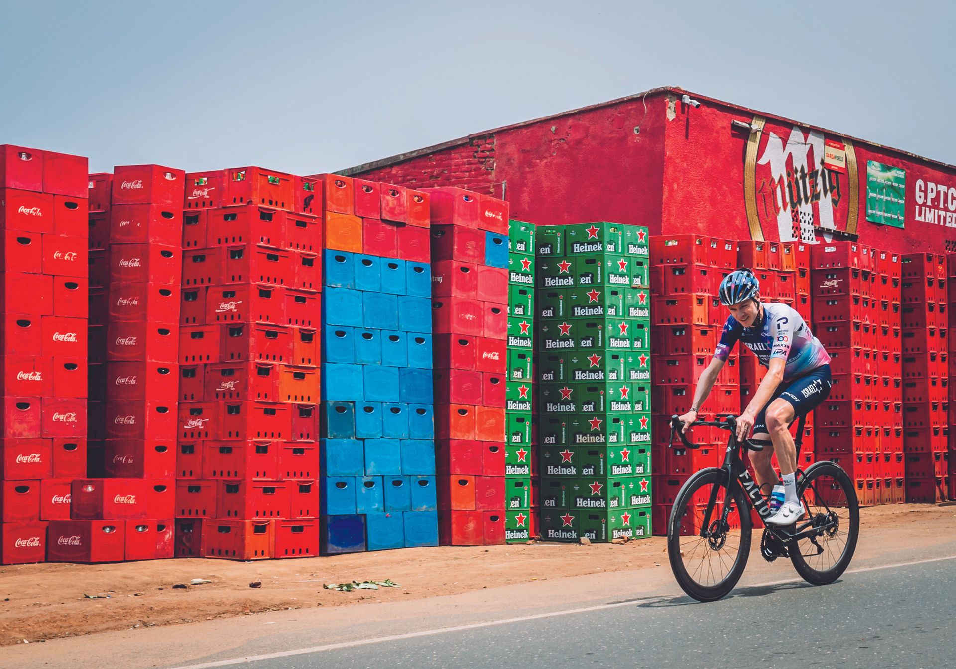 Chris Froome at the Tour du Rwanda