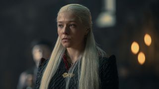 Emma D'Arcy as Rhaenyra Targaryen in House of the Dragon Season 1 finale