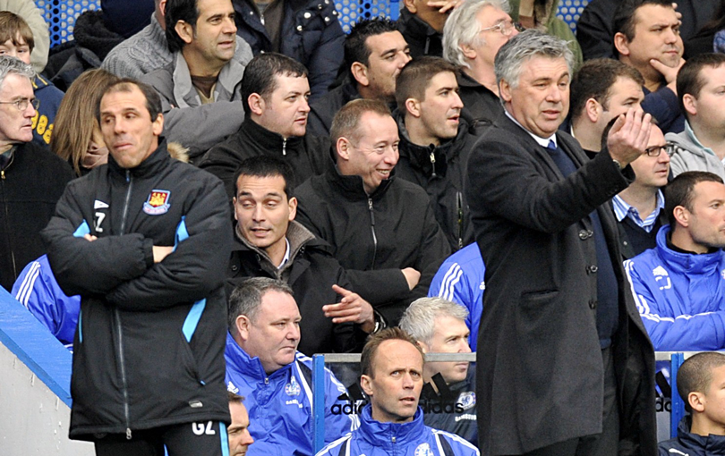 Zola and Ancelotti
