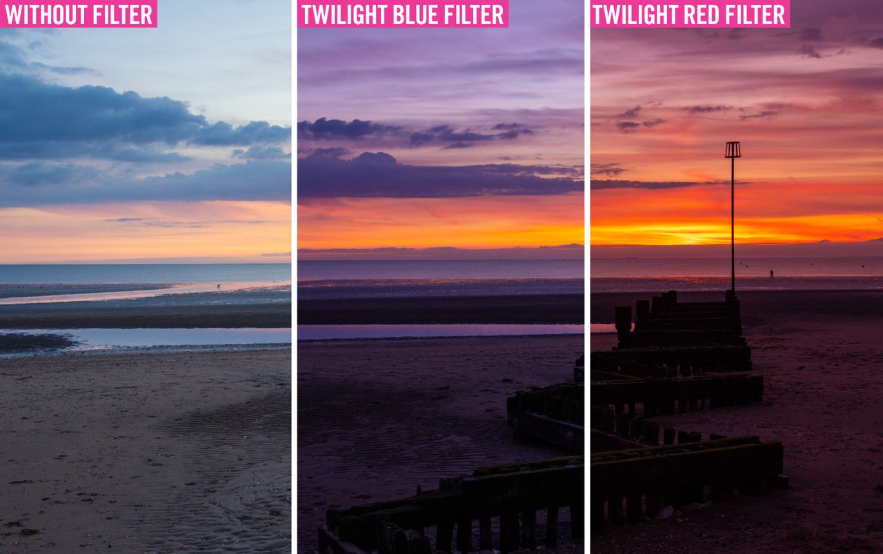 Kenko MC Twilight Red Blue filter