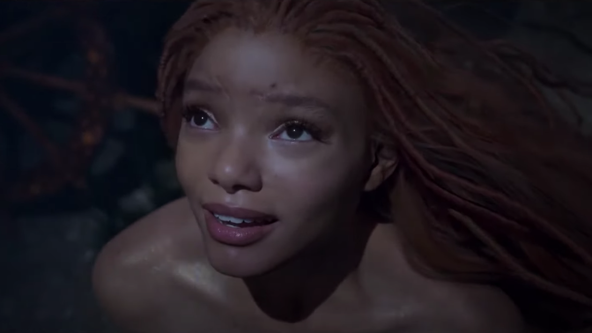 Halle Bailey in The Little Mermaid live action remake