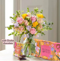 Mother's Day Delight + Ocelot Chocolate | £51 at Bloom &amp; Wild