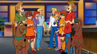 The two different gangs in Scooby Doo and the Cyber Chase.