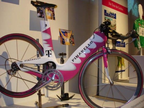 The bike that Riis tossed into a field - but on which Ullrich won the Tour