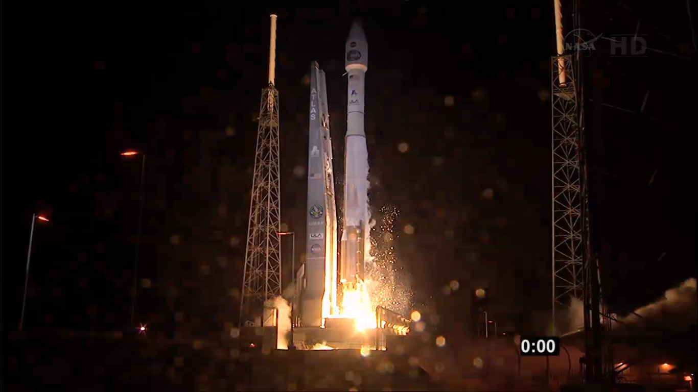 NASA&#039;s TDRS-K Satellite Blasts Off